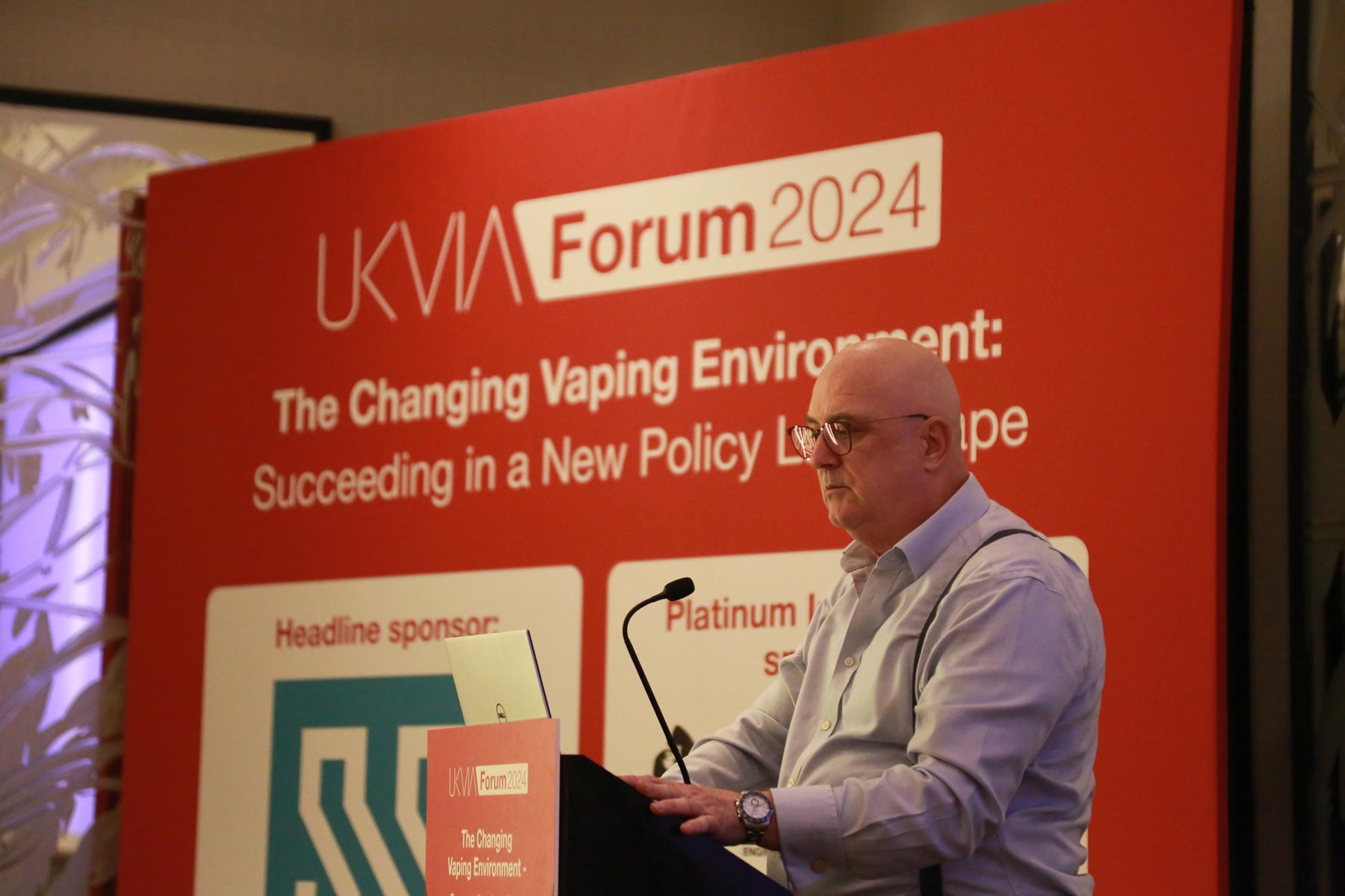 John Dunne at the UKVIA 2024 Forum